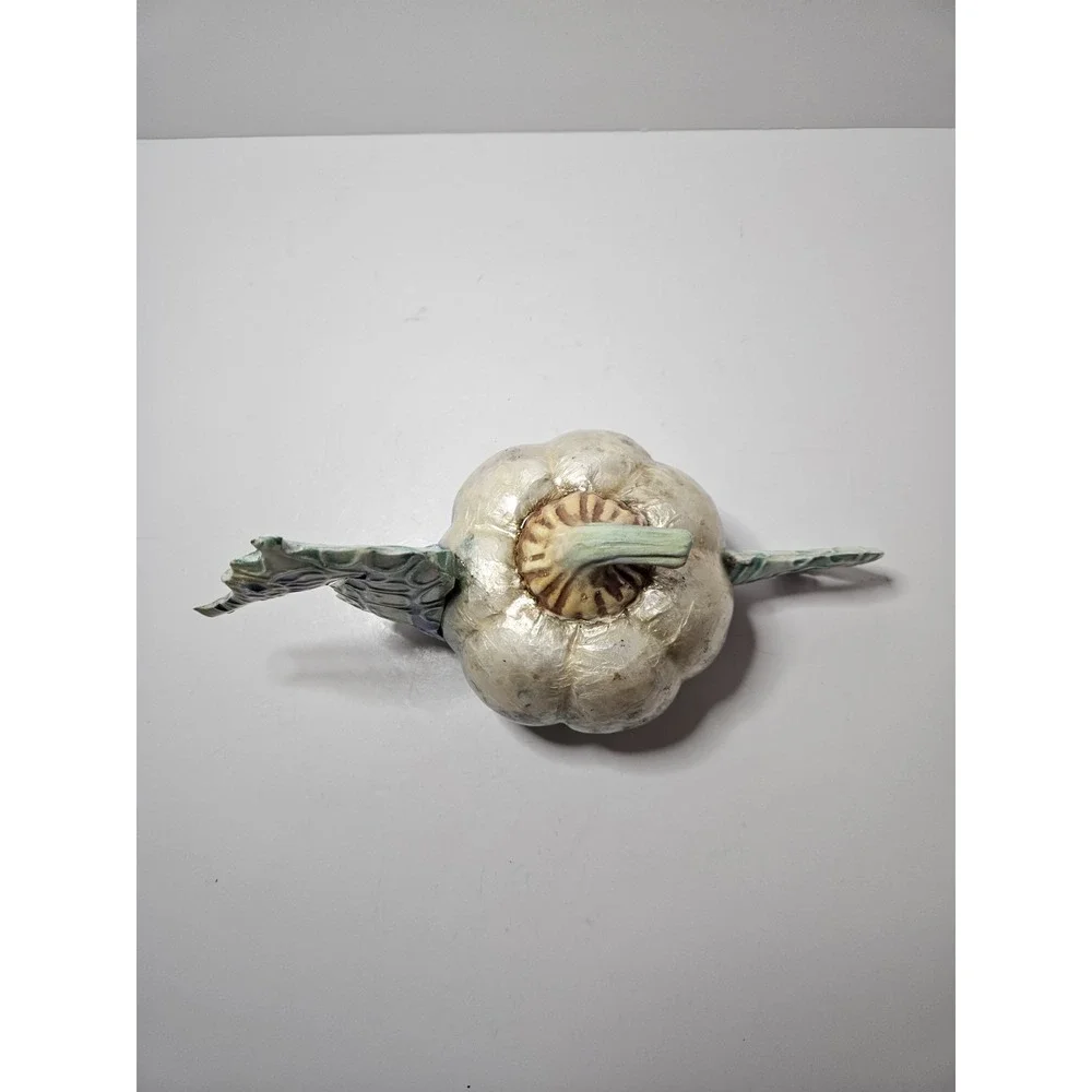 Coastal Seahorse Pumpkin Figurine Nautical Beach Halloween Fall Decor Iridescent